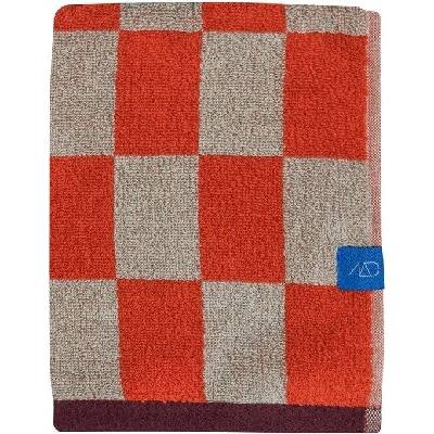 Mette Ditmer Denmark uterák z bio bavlny 50 x 90 cm oranžový béžový