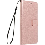 Forcell Кожен Калъф за Samsung S24 Plus, Forcell Mezzo Book Case, Златист (5903396234729)
