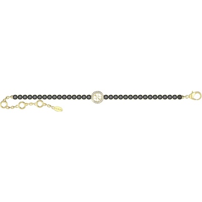 Guess dámsky tenisový náramok Paradise JUBB05142JWYGBK 18,4 cm
