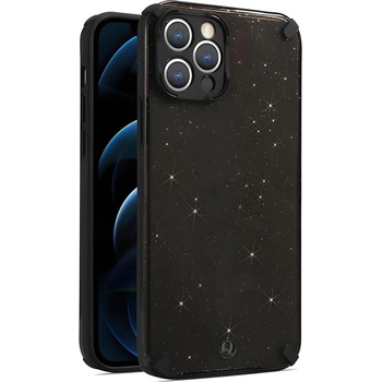 Izmael Armor Glitter калъф за Xiaomi Redmi Note 10 4G/Redmi Note 10S/Poco M5s - Черен KP23539 (23539)