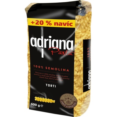 Adriana těstoviny Torti semolinové 0,6 kg