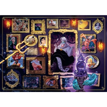 Ravensburger - Puzzle Villainous: Ursula - 1 000 piese