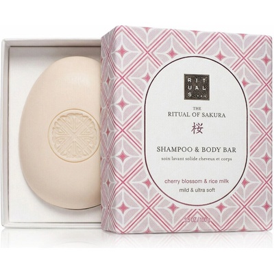 Rituals tuhé mýdlo na tělo a vlasy The Ritual of Sakura 100 g