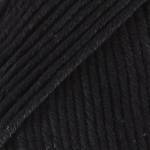 DROPS Design Muskat Uni Colour 17 Black Плетива прежда (104017)