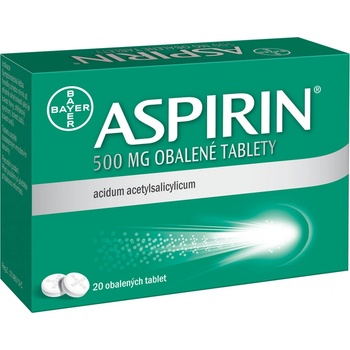 ASPIRIN POR 500MG TBL OBD 20