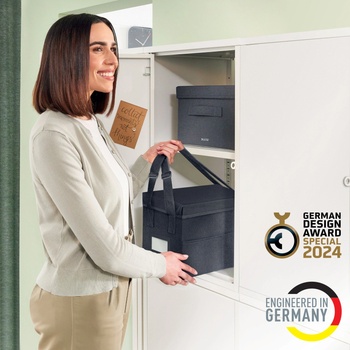 Image 1 of Leitz 67240089 кутия за съхранение Торба за съхранение Правоъгълен Картон, Плат Сив (67240089)