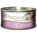 Krmivo pro kočky Applaws Makrela se sardinkami 24 x 70 g