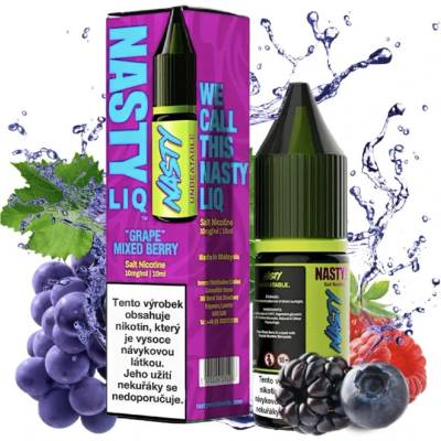 Nasty Juice Nasty LIQ Salt Grape Raspberry Strawberry 10 ml 20 mg
