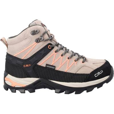 CMP Дамски туристически обувки CMP Women's Rigel Mid Trekking Shoes Waterproof Walking boots - Sabbia / Salmone - размер 37 (EU) (119-0782-0912)