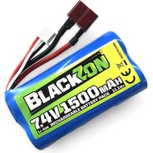 BlackZon Akumulátor Li-ion 7,4V 1500mAh konektor T-Dean