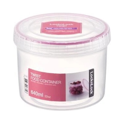 Lock & Lock Dóza Dóza Twist Gulatá 640 ml