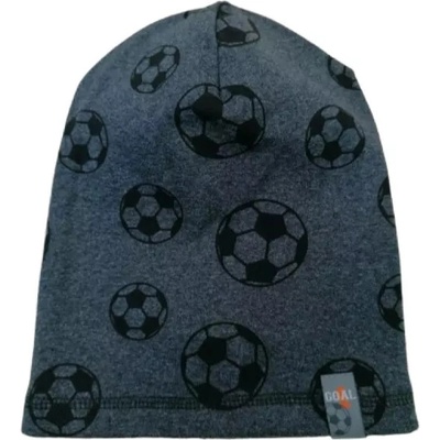AJS čepice AS fotbal tm.šedá