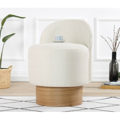 Hanah Home Taburet Barren krémový