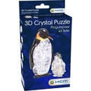 HCM Kinzel 3D Crystal puzzle Tučňáci 43 ks