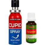 Задържащ спрей за мъже Cupid Spray и Възбуждащи капки Yohimbin