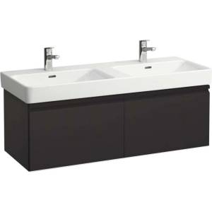 Laufen Pro S - Шкаф за мивка, 126x45x39 см, 2 чекмеджета, графитен мат H4835710964801 (H4835710964801)