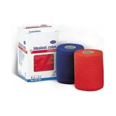 Idealast-Haft Color červené obinadlo 8 cm × 4 m 1 ks