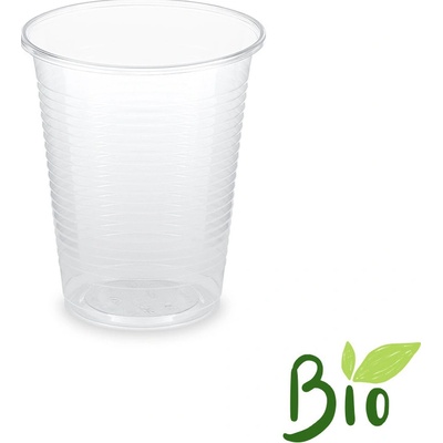 Wimex Pohár priehľadný 0,18 l PLA -BIO- O 70 mm