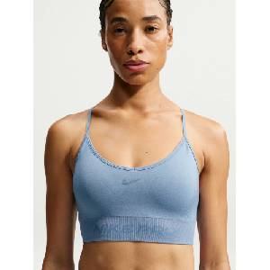 NIKE Спортен сутиен w np df smls ls bra - sportdepot - 84,08 лв