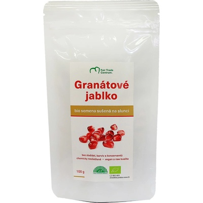Fairobchod Bio granátové jablko semínka sušená na slunci 100 g