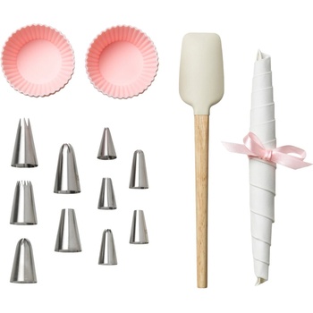 Printworks Комплект за кексчета THE ESSENTIALS, комплект от 14 бр. , розов, Printworks (PW00703)