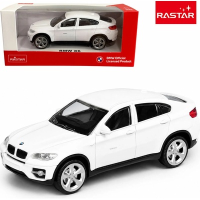 Rastar BMW X6 biele 11 cm