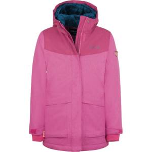 Trollkids Детско палто Trollkids Girl's Oslo Coat Pro Coat - Bright Berry / Madeira Blue - размер 98 (EU) (703-3999-0412)