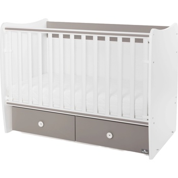 Lorelli Трансформиращо се легло Lorelli - Matrix, 60 х 120 cm, бяло/String (10150600046P)