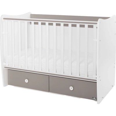 Lorelli Трансформиращо се легло Lorelli - Matrix, 60 х 120 cm, бяло/String (10150600046P)