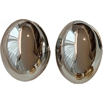 HARAHU Обеци Retro Oval - Сребърен KP29334 (29334)
