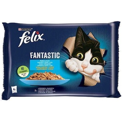 Felix cat Fant. morské hody v želé 4 x 85 g