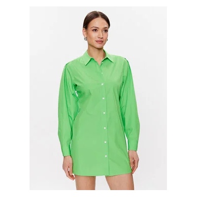 Tommy Hilfiger Рокля тип риза WW0WW37976 Зелен Regular Fit (WW0WW37976)