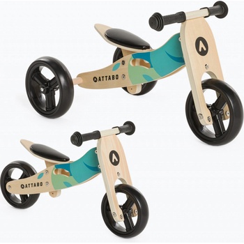 ATTABO Ride 2v1 cross-country 7" modrý