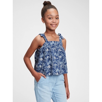 GAP dětský top floral modrá – Zboží Dáma