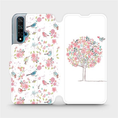 Mobiwear - Huawei Nova 5T - M120S Strom a ptáčci