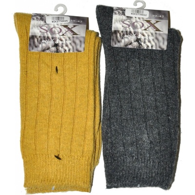 Wik dámske ponožky Sox Weich & Warm Šedá