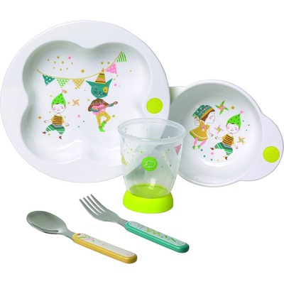 Bebeconfort Комплект за хранене Bebe Confort - Парти, 4 части (31000307)