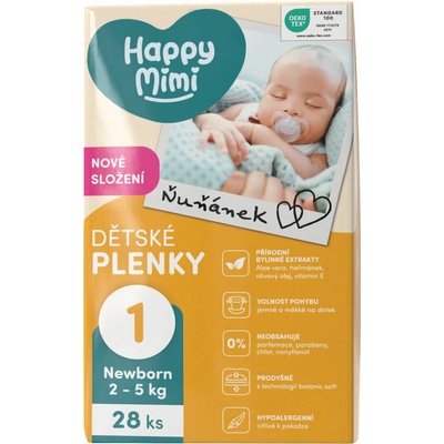 Happy Mimi 1 Newborn 28 ks