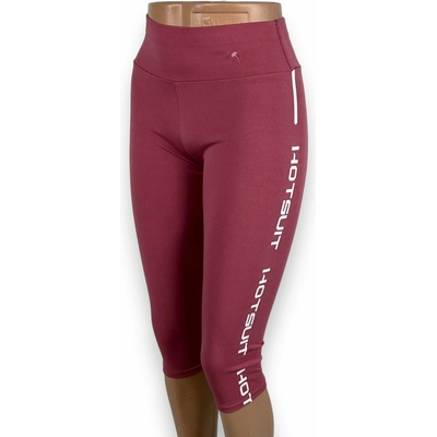 Hotsuit Dámske 3/4 legíny ružová