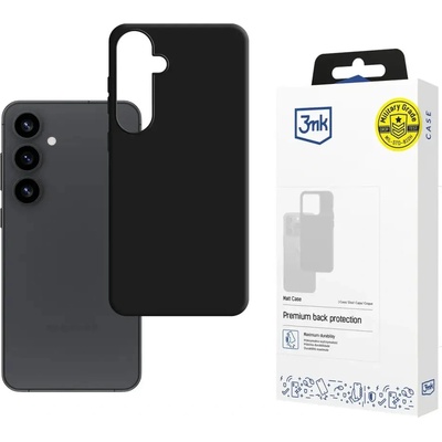 3mk Protection 3mk Matt Case за Samsung Galaxy S25+ - черен (5903108611732)