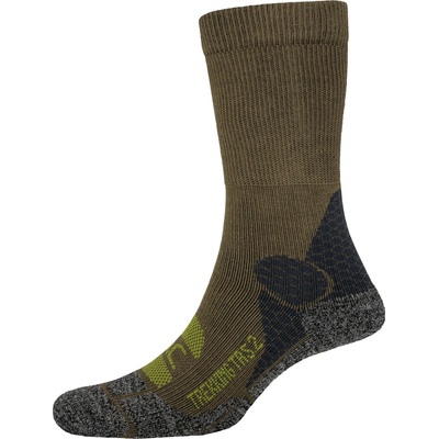 P. A. C P. A. C. Мъжки туристически чорапи P. A. C. TR 5.2 Trekking Bamboo Cool Walking socks - Olive - размер 44-47 (EU) (207-1375-0212)