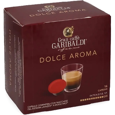 Gran Caffe GARIBALDI | Dolce Aroma - 16 капсули за Lavazza A Modo Mio