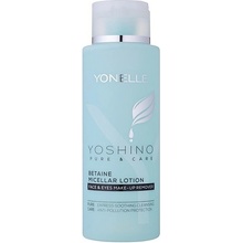 Yonelle Yoshino Pure&Care micelárna voda s betaínom pre intenzívnu hydratáciu pleti 400 ml