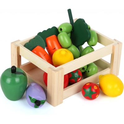 Small Foot přepravka se zeleninou