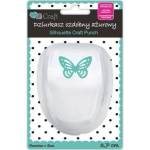 DALPRINT Decorative hole punch azure 3, 7cm butterfly