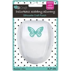 DALPRINT Decorative hole punch azure 3, 7cm butterfly