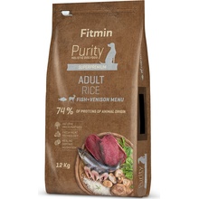Fitmin Purity Rice Adult Fish & Venison 12 kg