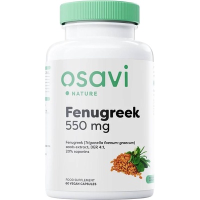 Osavi Fenugreek, 550 mg, 60 капсули, Osavi