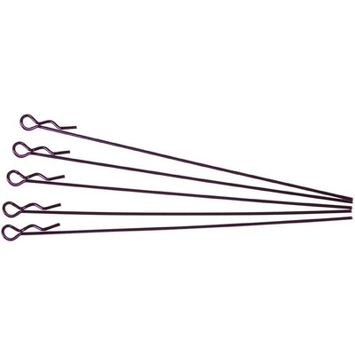 Xceed 103133 extra long body clip 1/10 metallic purple 5