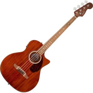 Fender California Deluxe Kingman Bass CE WN Natural Mahogany Акустична бас китара